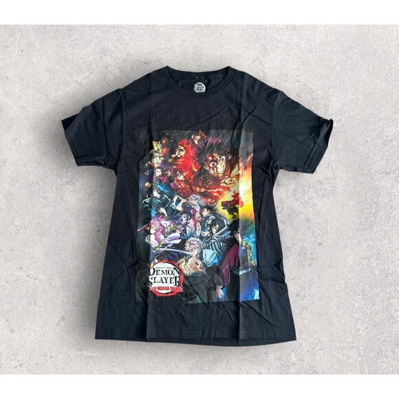 DEMON SLAYER Men's Training Graphic T Shirt Size Small NEW WNT - Picture 1 of 3